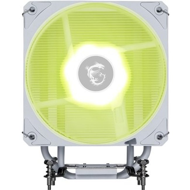 Air Cooler Gamer MSI MAG COREFROZR AA13 White, ARGB, AMD e Intel, 120mm, Branco - CFAA13W