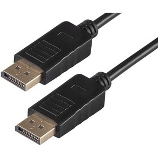 Cabo DisplayPort Storm Tech, 1.4, 8K 60Hz, 4K 144Hz, Emborrachado, 1 Metro - CBDP0005