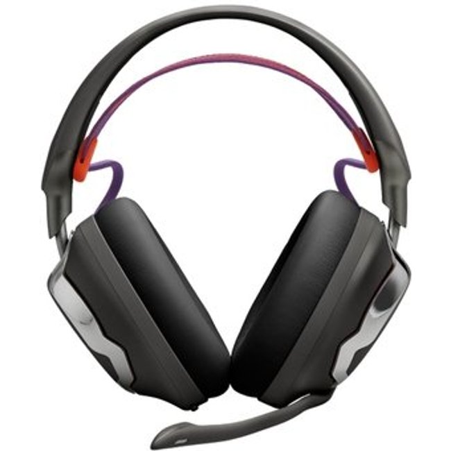 Headset Gamer Sem Fio JBL Quantum 950, Com Microfone, Bateria Dupla e Recarregamento na Dock Station, Preto - JBLQTUM950BLK