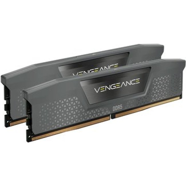 Memória RAM Corsair Vengeance, 16GB (2x8GB), 5200MHz, DDR5, CL40, Intel XMP, AMD EXPO, Cinza - CMK16GX5M2B5200Z40