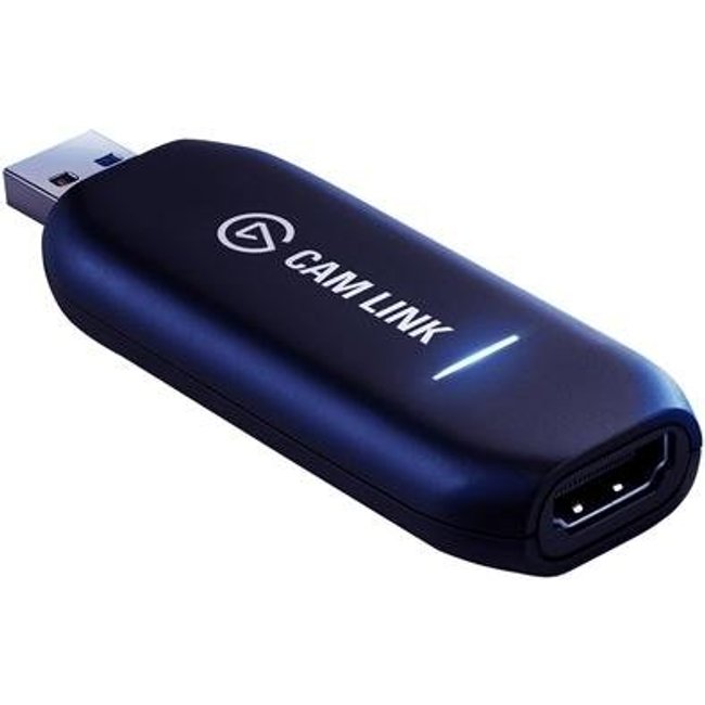 Adaptador de Vídeo Elgato Cam Link 4K, 2160p, HDMI - 10GAM9901