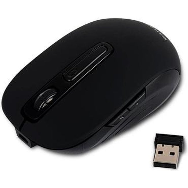 Mouse Sem Fio Multi, Recarregável, Preto - MO277