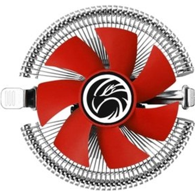 Air Cooler Brazil PC CL-823, AMD e Intel, 80mm, Vermelho e Preto - BPC-CL-823
