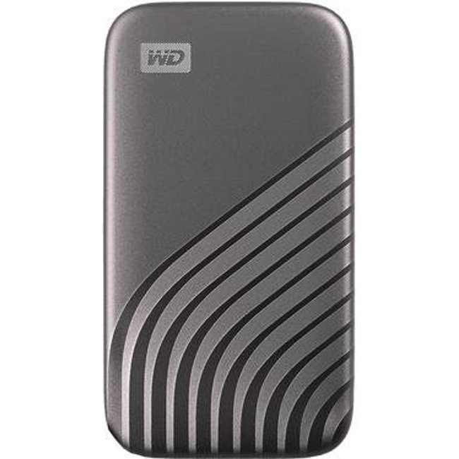 SSD Externo SanDisk My Passaport, 1TB, USB, Leitura: 1050MB/s e Gravação: 1000MB/s, Cinza - WDBAGF0010BGY-WESN