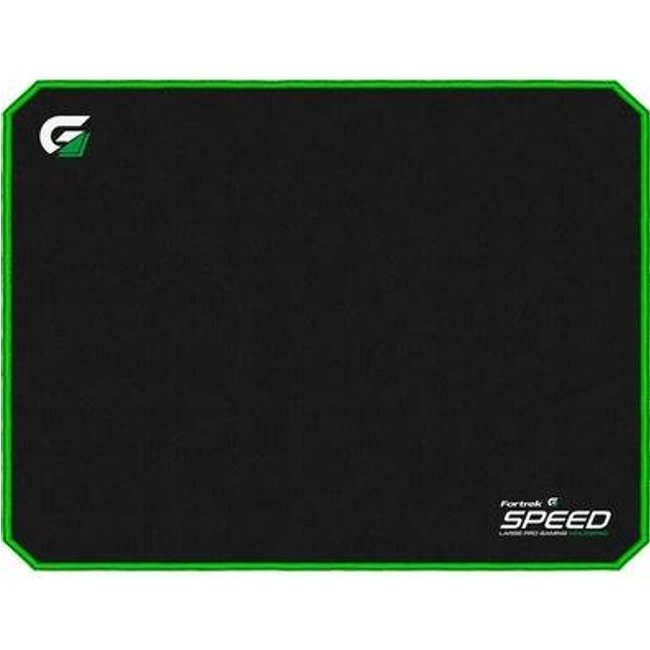 Mousepad Gamer Fortrek Speed MPG102, Grande (440X350mm), Preto/Verde - 72695
