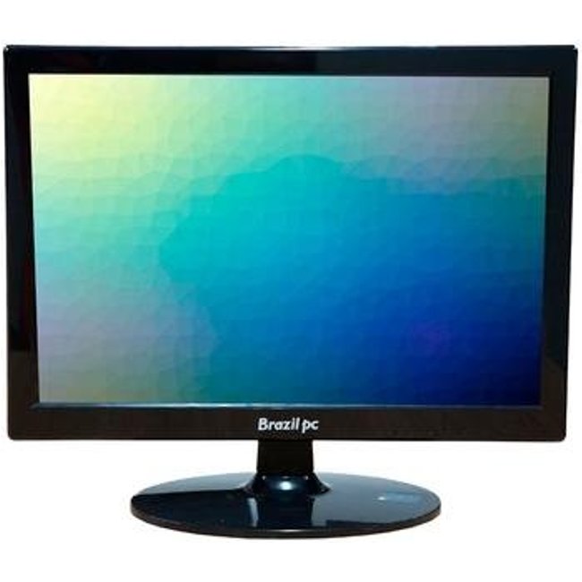 Monitor Brazil PC 15.4 HD LED, HDMI/VGA, Ajuste de Ângulo - 15BPC-KAN