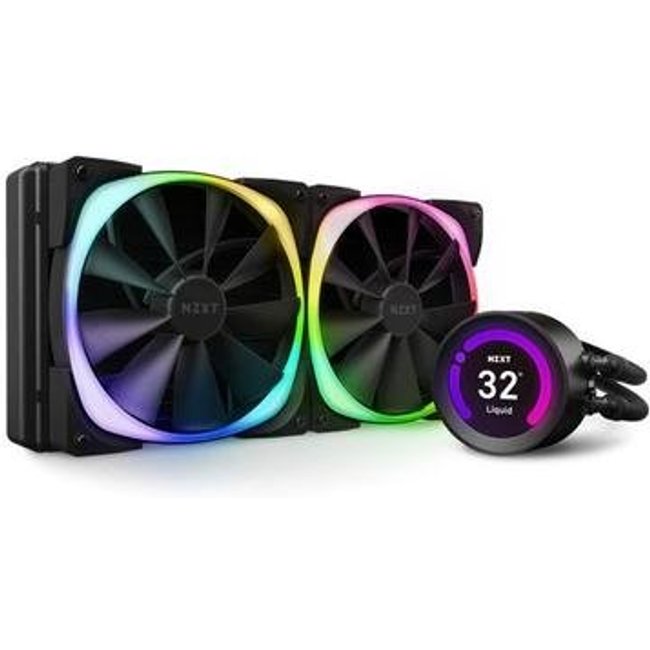 Water Cooler NZXT Kraken Z63, RGB, 280mm, AMD/Intel, Preto - RL-KRZ63-R1