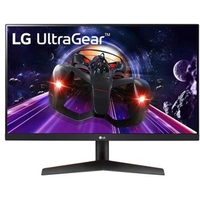 Monitor Gamer LG Ultra Gear 23.8" Full HD, IPS, 144 Hz, 1ms, FreeSync, HDR 10, 99% sRGB, HDMI e DP, Ajuste de Ângulo, Preto - 24GN600-B