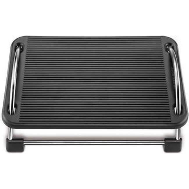 Descanso Ergonômico para Pés Multi, Reclinável, Preto - AC059