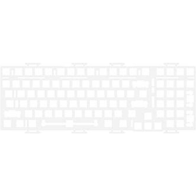Plate Para Teclado Monsgeek Branco, M1 Pom - 6975351381259