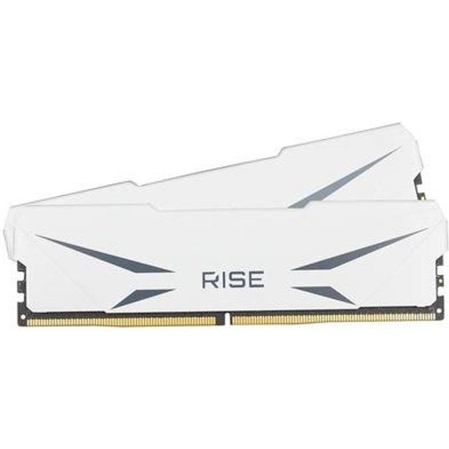 Memória RAM Rise Mode 32GB (2x16GB), 5200Mhz, DDR5, CL42, Zeus Series Branco - RM-D5-2X16G-5200ZE-W