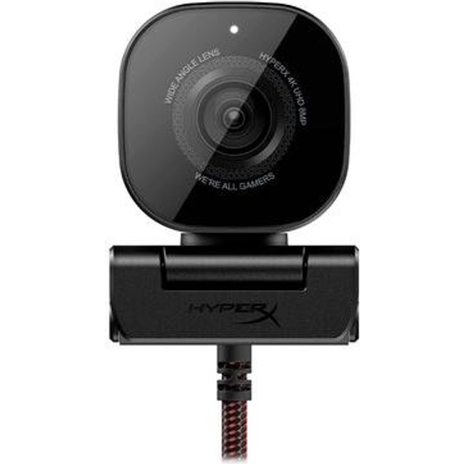 Webcam HyperX Vision S, 4K, USB-C, Preto - 75X30AA