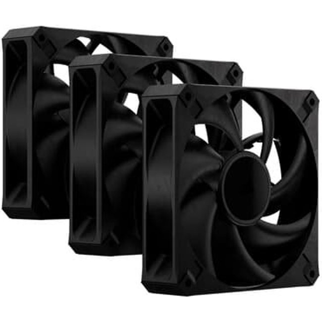 Kit com 3 Ventoinha Corsair RS120 MAX, 120mm, Preto - CO-9050171-WW