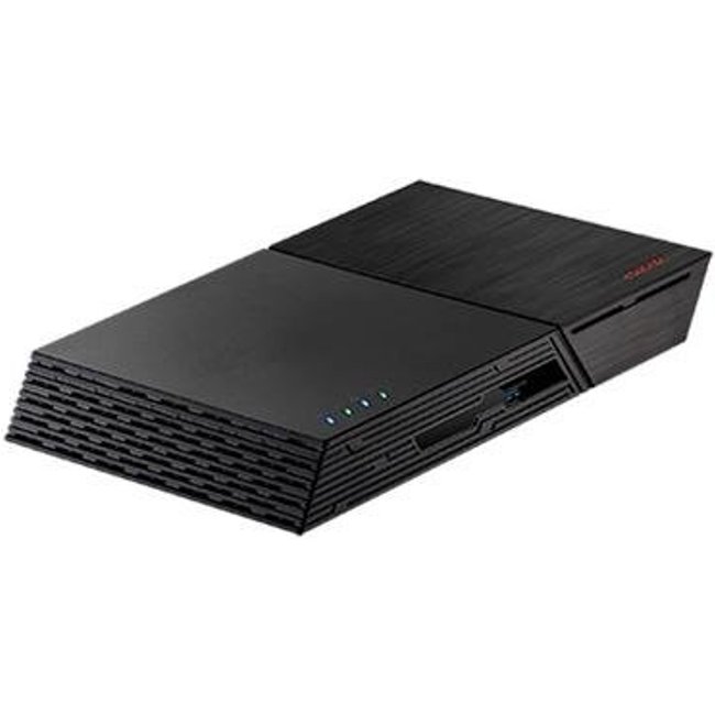 Storage Asustor NAS Flashstor 12 Pro FS6712X, Sem SSD, 12 Slot M.2 SSD NVMe, CPU Quad-Core 2.0GHz, 4GB DDR4, Preto - FS6712X