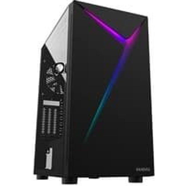 Gabinete Gamer Gamdias Argus E4 ELITE, Mid Tower, ATX, Lateral em Vidro Temperado, Sem FANs, Preto - ARGUS E4 ELITE
