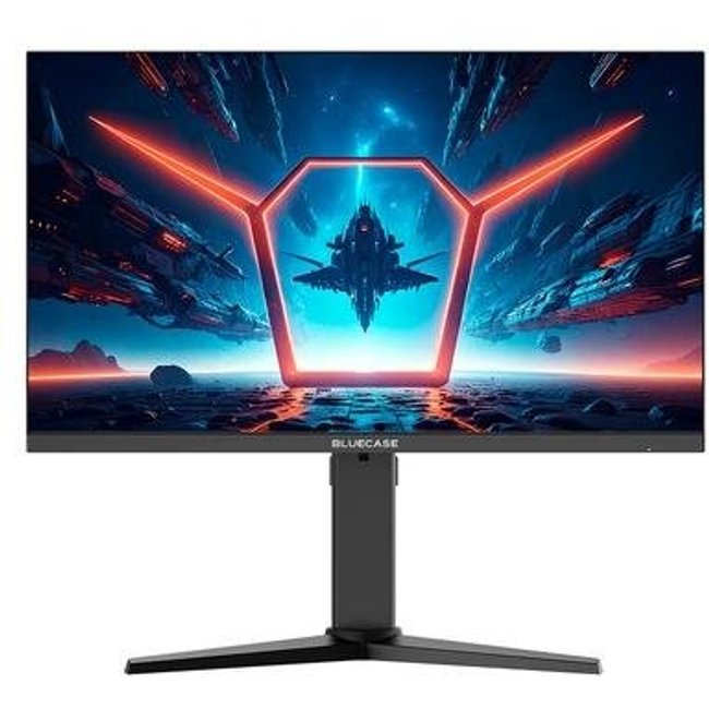 Monitor Gamer Bluecase Taurus Pro 23.8", Full HD, 180Hz, IPS, Adaptive-Sync, DisplayPort e HDMI, Ajuste De Altura, Preto - BM24FFAD1GWBX