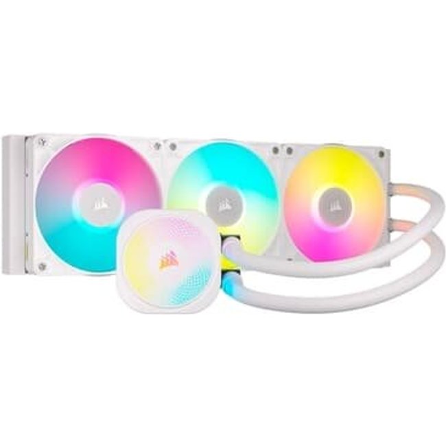 Water Cooler Corsair iCUE LINK TITAN 360 RX RGB AIO, 360mm, AMD e Intel, Branco - CW-9061021-WW
