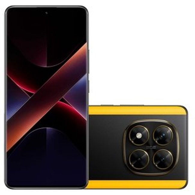 Smartphone Xiaomi Poco X7, 5G, 256GB Rom, 8GB RAM, Octa Core, Câmera 50MP, Tela 6.67"" Amoled, Preto - CX407PRE