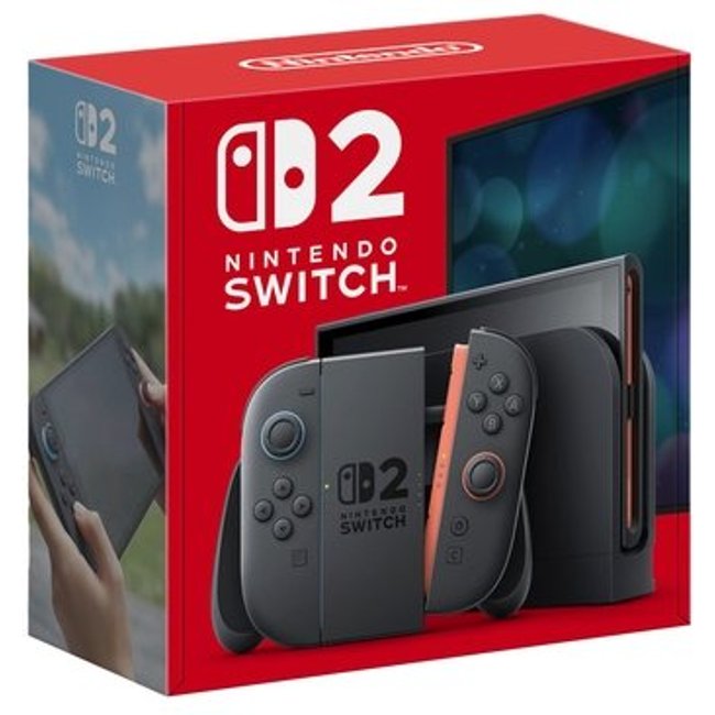 Console Nintendo Switch 2, 256GB, Preto, Azul e Vermelho