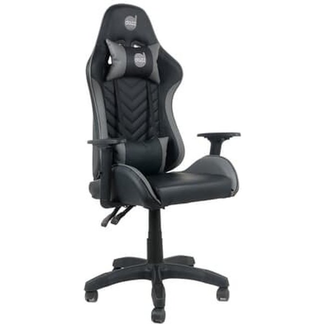 Cadeira Gamer DAZZ ELITE PRO, para Até 140 kg, Inclinação 130 Graus, Claase 4, Preto e Cinza - 62000171