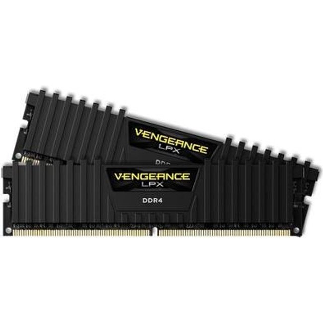 Memória RAM Corsair Vengeance LPX 16GB (2x8GB), 3000MHz, DDR4, CL15, Preto - CMK16GX4M2B3000C15