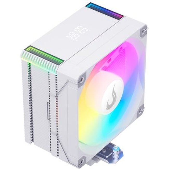 Air Cooler Gamer Rise Mode Temp 6 White, ARGB, AMD e Intel, 120mm, Branco - RM-ACT6-ARGB-W