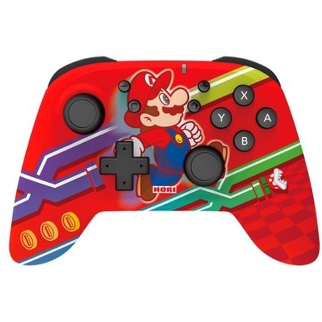 Controle Sem Fio HORI Horipad Mario, Bluetooth, para Nintendo Switch - NSW-310U