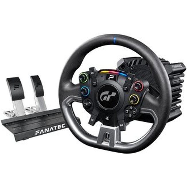 Kit Volante Fanatec Gran Turismo DD Pro, 5 Nm, para PlayStation e PC - CRD-9020007-US