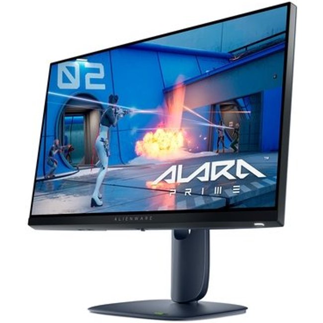 Monitor Gamer Dell Alienware 25", FHD, 320Hz, 0,5ms, IPS, DisplayPort e HDMI, FreeSync, Ajuste de Altura, Preto - AW2525HM