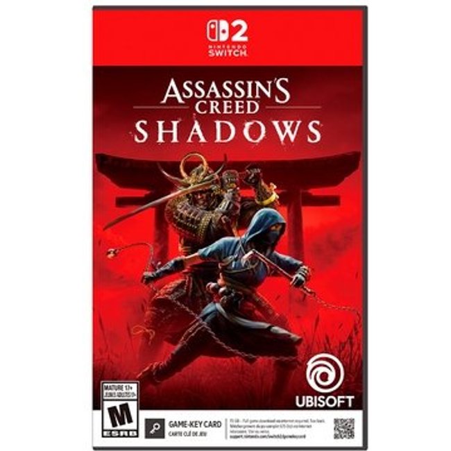 Jogo Assassinos Creed Shadows, para Nintendo Switch 2 - UB000084NSW