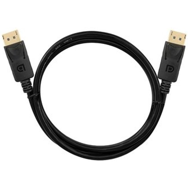 Cabo DisplayPort Storm Tech, 1.4, 8K 60Hz, 4K 144Hz, Emborrachado, 2 Metros - CBDP0006