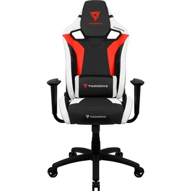 Cadeira Gamer ThunderX3 XC3, Até 120Kg, Reclinável, Com Almofadas, Cilindro de Gás Classe 4, Preta e Vermelha - 78312