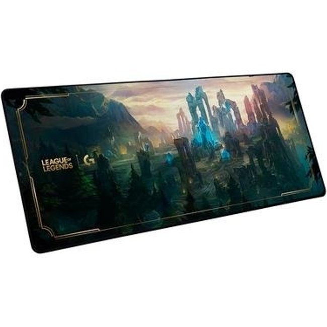 Mousepad League of Legends Logitech G G840, Extra Grande 900x400mm, Base de Borracha, Superfície Otimizada - 943-000543