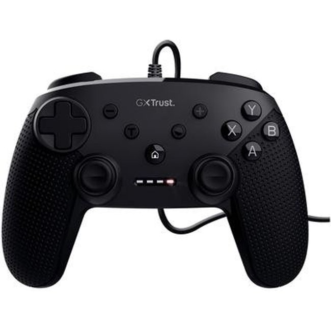 Controle Gamer GXTrust 541 Muta com Vibração, Cabo USB Extra Longo (3m), Preto - 24789