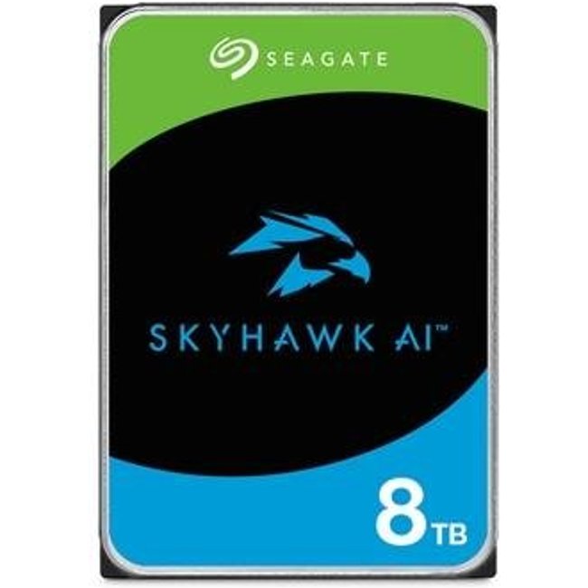 HD Seagate SkyHawk AI, 8TB, 7200 RPM, 3.5', SATA - ST8000VE001