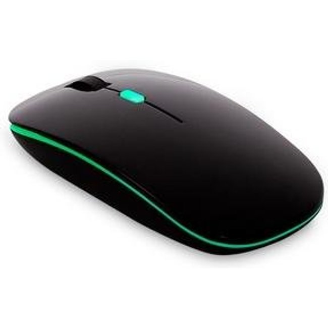 Mouse sem fio Maxprint Croma, Com Bateria Interna Recarregável, Com LED, Preto - 60000150