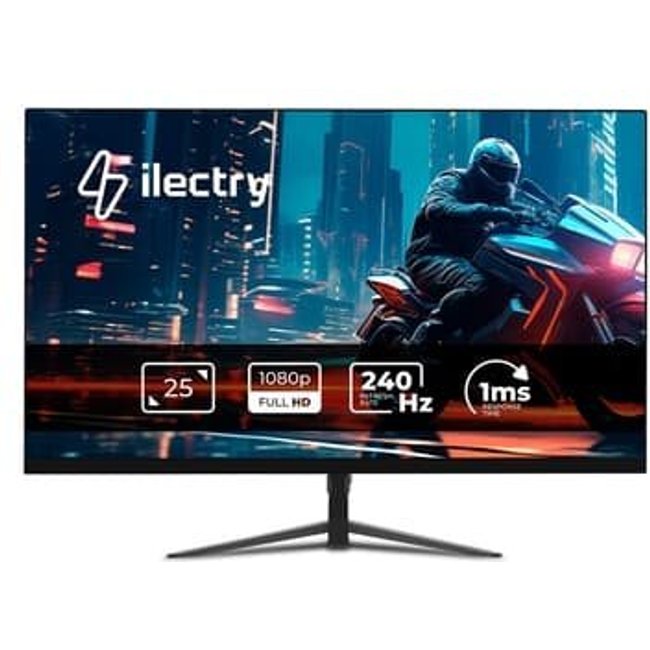 Monitor Gamer ilectry Vision 24524, 25" FHD, 240Hz, 1ms, Preto - IYVISION24524