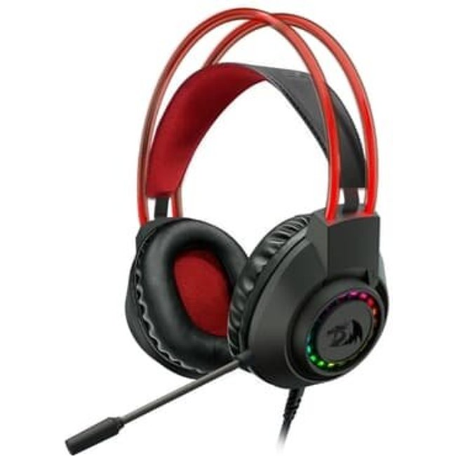 Headset Gamer Redragon Scream, RGB, P2, USB iluminação, Preto - H231RGB