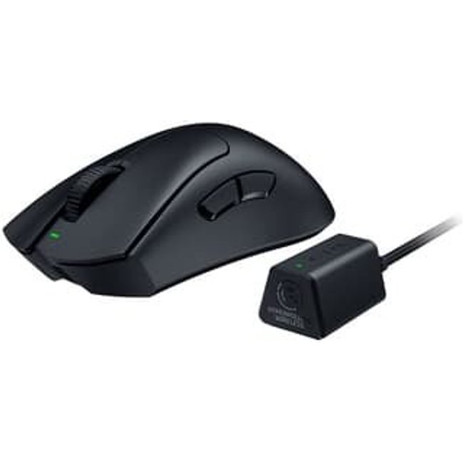 Mouse Gamer sem Fio Razer DeathAdder V3 Pro com HyperPolling, Wireless, Ergonômico, Preto - RZ0104630300