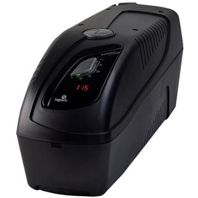 Nobreak Ragtech Senoidal NEP 1400VA CBU, Bivolt Aut, Saída 115V, 10 Tomadas, 2 Baterias, Expansão bat e USB - 4035
