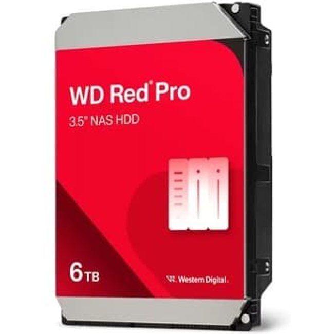 HD Interno WD Red Pro NAS 6TB, 3.5", 7200RPM, 256MB Cache, SATA - WD6005FFBX