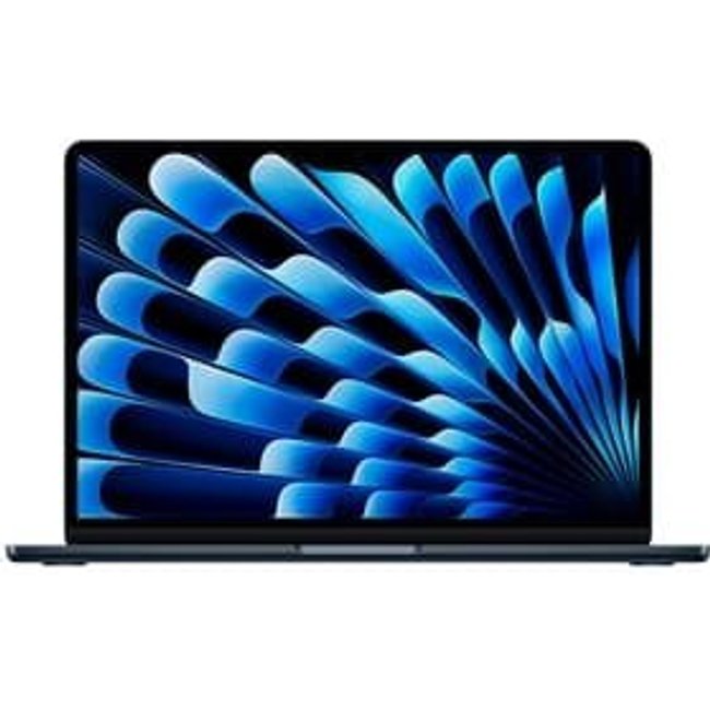 MacBook Air Apple 13" Chip M4, CPU 10 Núcleos, GPU 8 Núcleos, Neural Engine 16 Núcleos, 16GB RAM, SSD 256GB, Meia-noite - MW123BZ/A