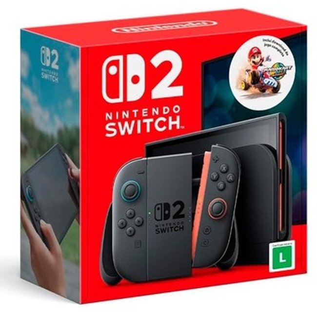 Console Nintendo Switch 2 + Jogo Digital Mario Kart World