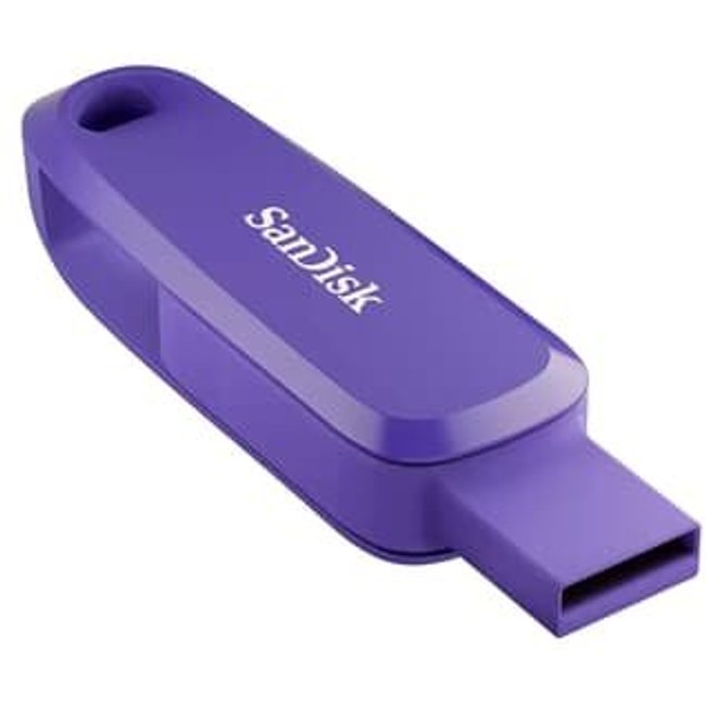 Pen Drive SanDisk 512GB, Tipo C e Tipo A, Roxo - SDDDC6-512G-G46PO