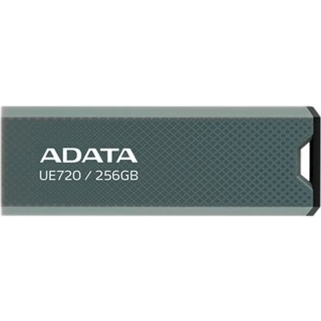 Pen Drive 256GB ADATA Elite UE720, USB 3.2, OTG, Dual Conector, Cinza - UE720-256G-CGY/BK