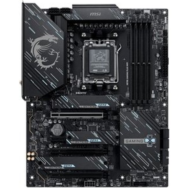 Placa-Mãe MSI X870E GAMING PLUS WIFI, AMD, AM5, ATX, DDR5, Wi-Fi - X870EGPW