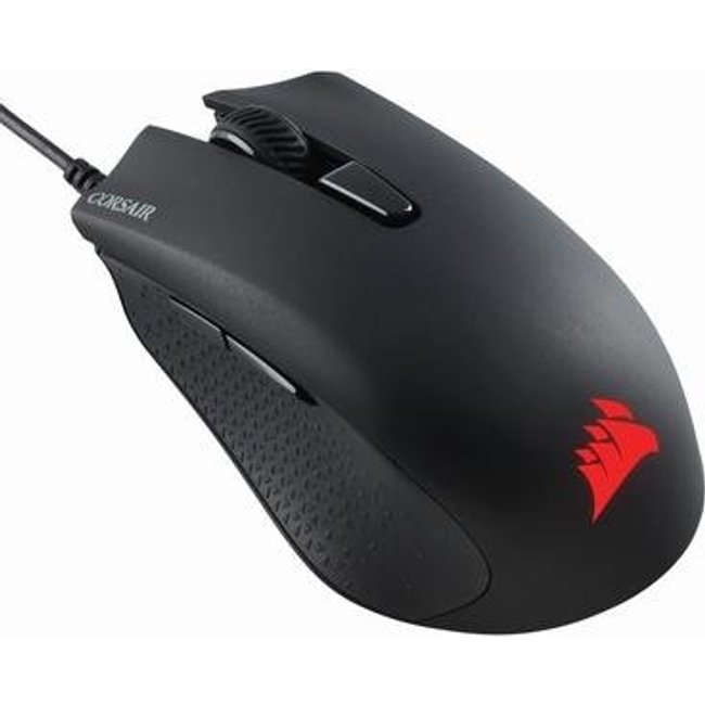 Mouse Gamer Corsair Harpoon PRO, RGB, 6 Botões, 12000DPI, Preto - CH-9301111-NA