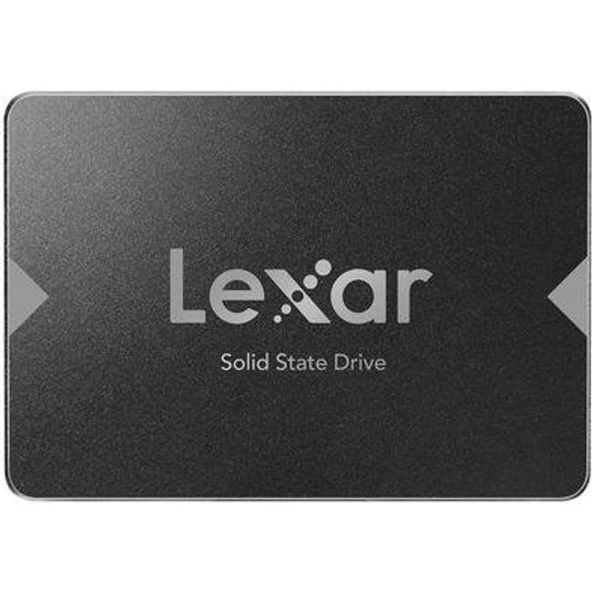 SSD Lexar NS100, 512GB, SATA III, 2.5", Leitura: 550MB/s, Preto - LNS100-512RBNA