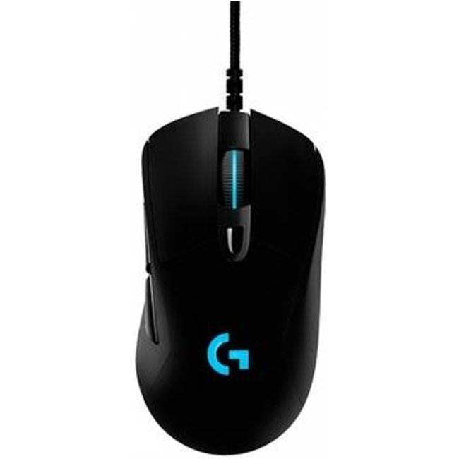 Mouse Gamer Logitech G403 HERO com RGB LIGHTSYNC, 6 Botões Programáveis, Ajuste de Peso e Sensor HERO 25K - 910-005631