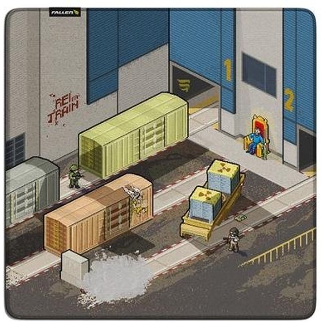 Mousepad Gamer Fallen Train, Speed, Grande